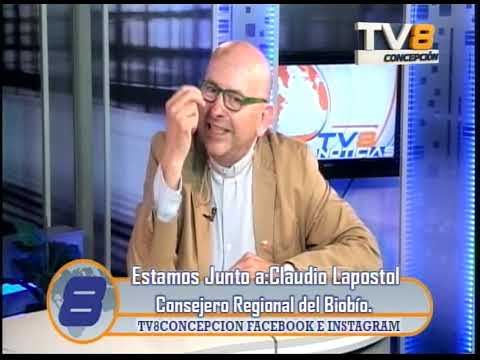 Noticias Las Entrevistas a Claudio Lapostol Consejero Regional Biobío 09 02 2026