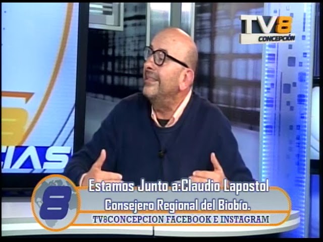 Noticias Las Entrevistas a Claudio Lapostol Consejero Regional Biobío 09 03 2026