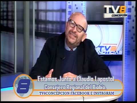 Entrevista en Las Noticias a Claudio Lapostol Consejero Regional Biobío 22 04 2026