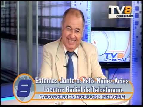 Entrevista en Las Noticias a Félix Núñez Arias Locutor Radial de Talcahuano 20 04 2026