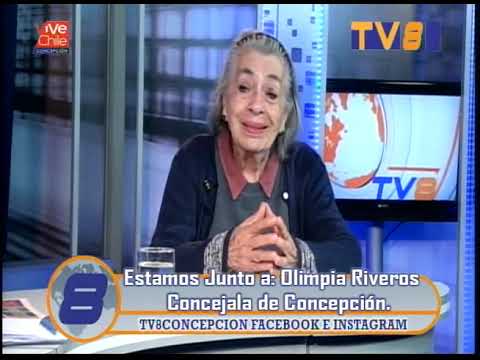 Entrevista en las Noticias a Olimpia Riveros Concejala de Concepción 25 08 2025