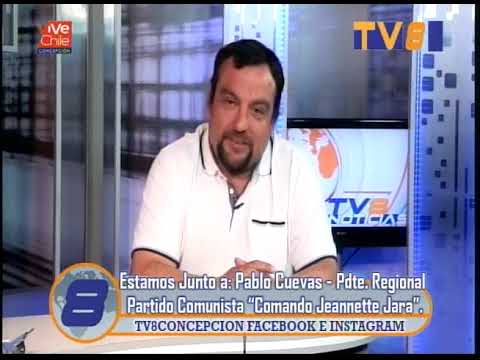 Entrevista en las Noticias a Pablo Cuevas Pdte Regional Partido Comunista 10 07 2025