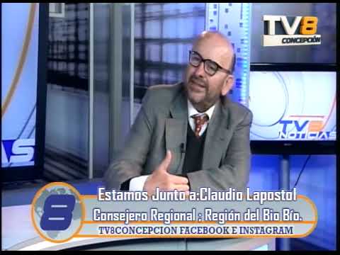 Noticias Las Entrevistas a Claudio Lapostol Consejero Regional Biobío 02 10 2026